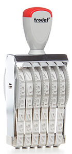 ​15126 6 mestni ročni numerator