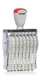 15128 8 mestni ročni numerator